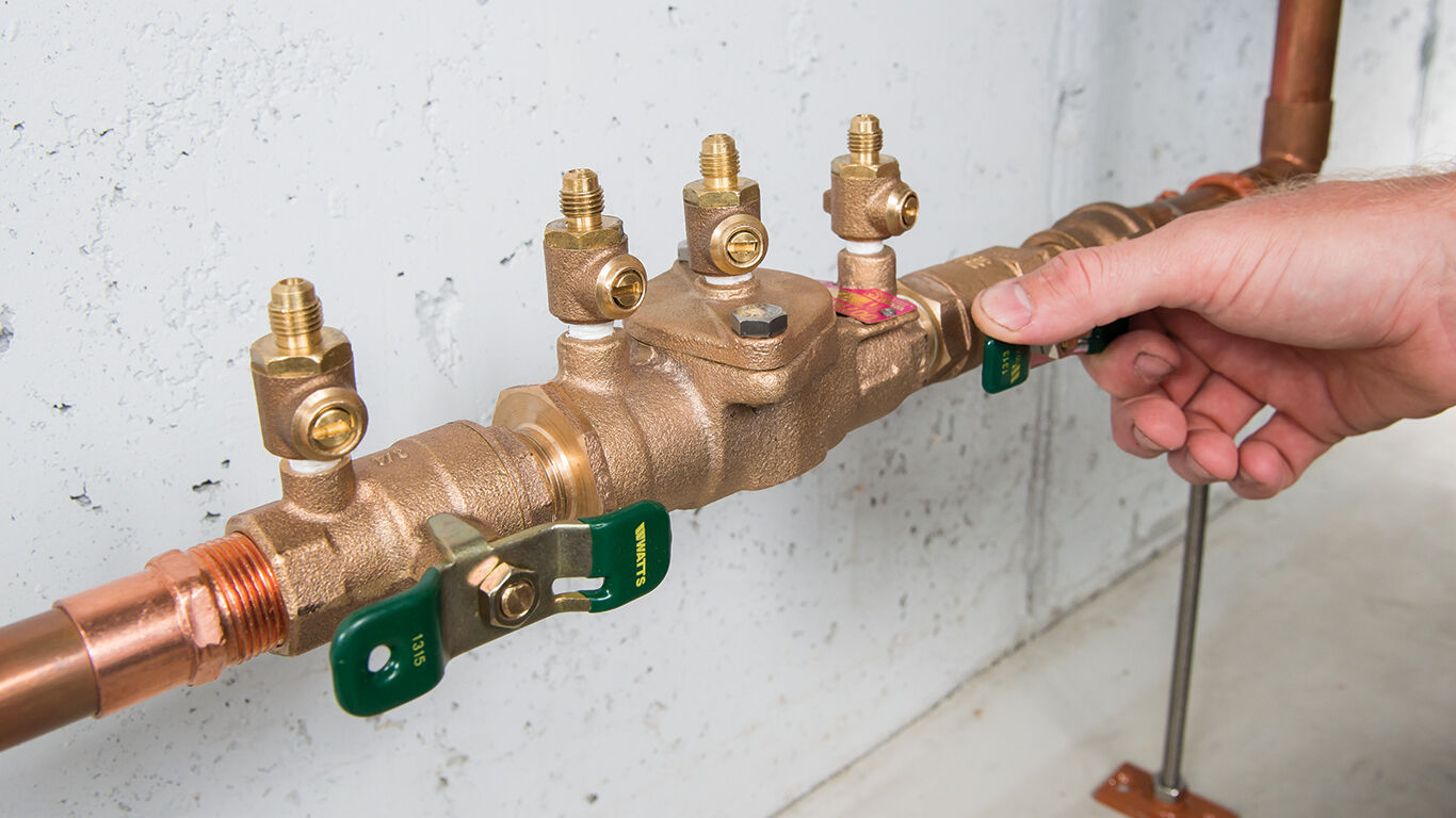 Parts To A Backflow Preventer